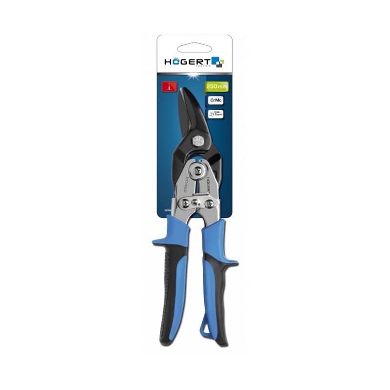 Tin snips 250 mm, right cut