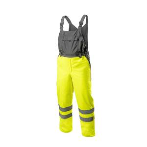Tööpüksid poolkombe AICH Hi-Viz kollane S/T