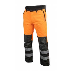 TRAUN softshell warning trousers orange