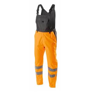 Vihmapüksid poolkombe VOLME Hi-Vis oranž