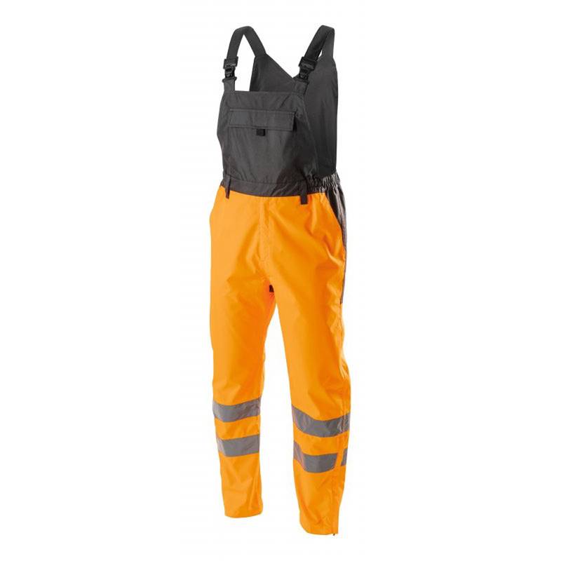Vihmapüksid poolkombe VOLME Hi-Vis oranž