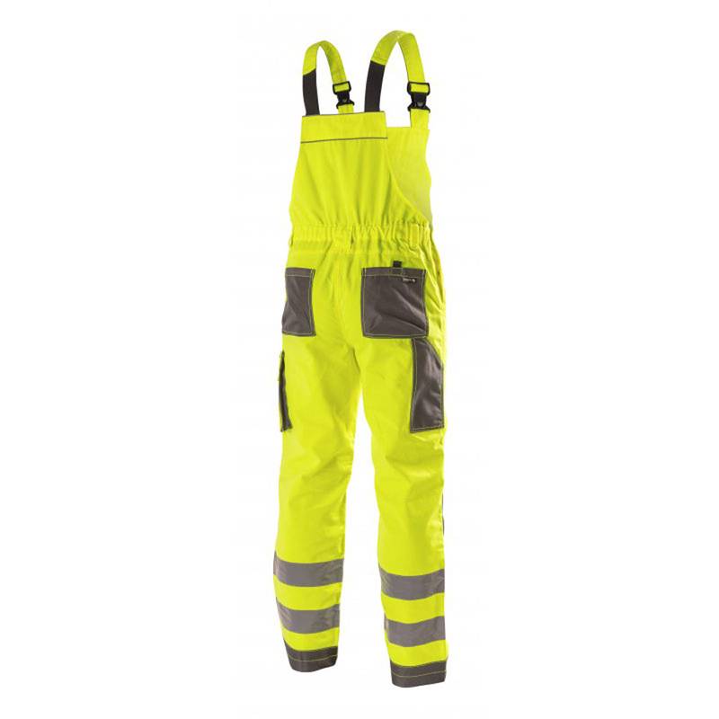 WERSE Hi visibility bib trousers yellow