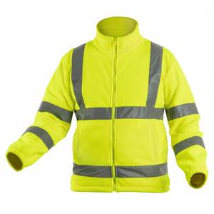 ALAND fleece sweatshirt yellow