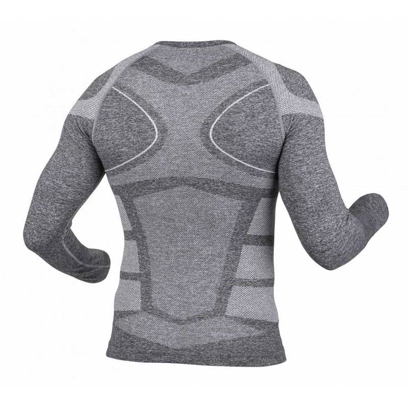 OSTE seamless termal longsleeve graphite