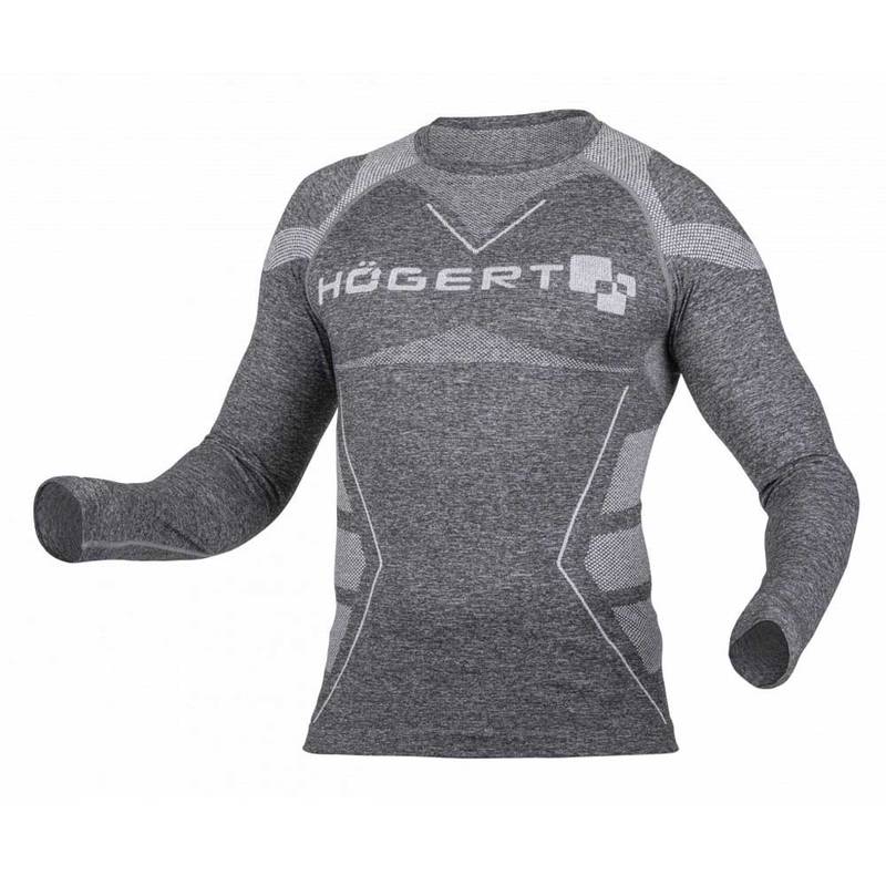 OSTE seamless termal longsleeve graphite