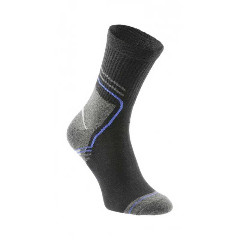 long socks black-graphite-white