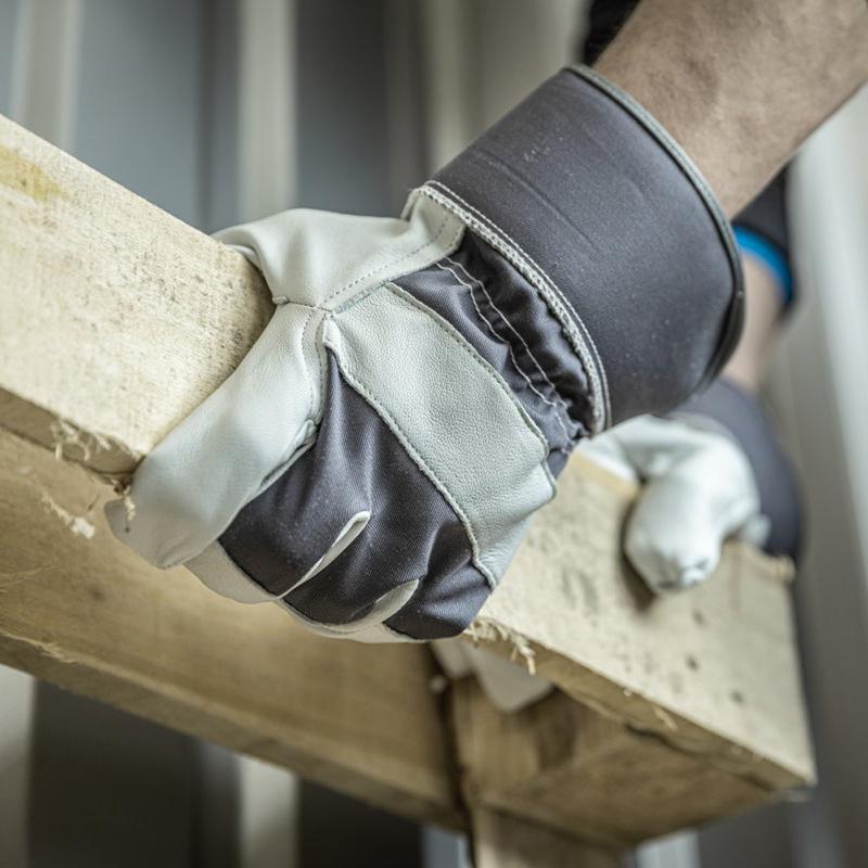 SALZACH protective gloves Canadian (goatskin) graphite