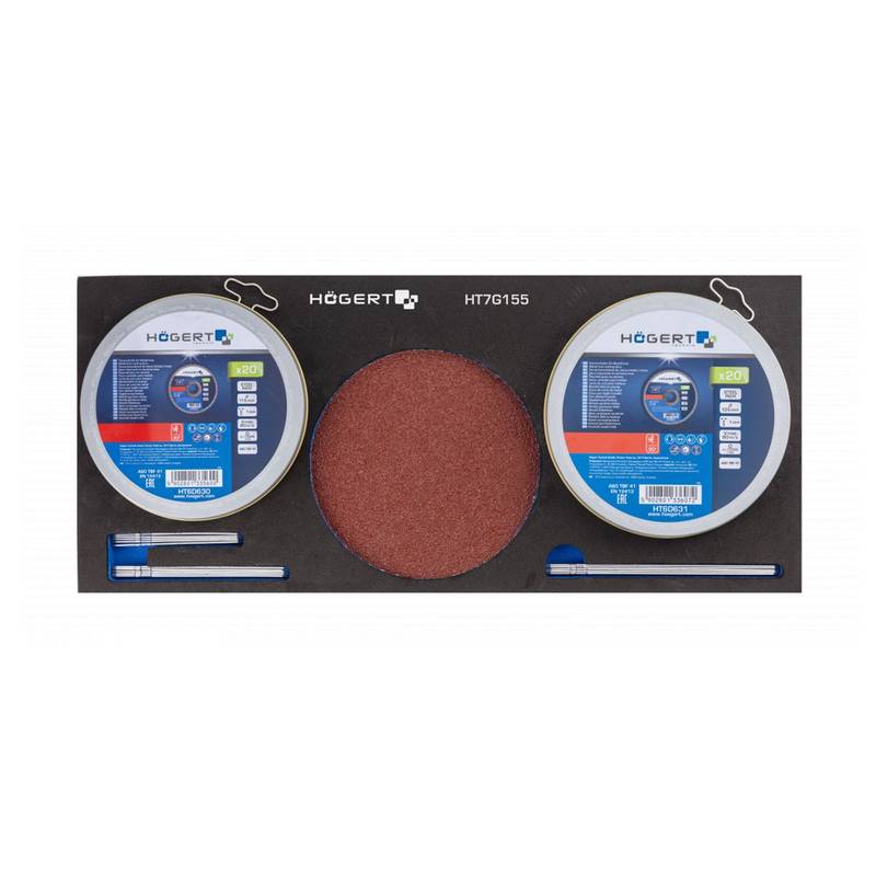 Set of grinding wheels for cutting metal and stainless steel 60 pcs.