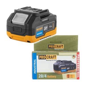 Aku Procraft Industrial 20V, 4.0Ah (Li-ion)