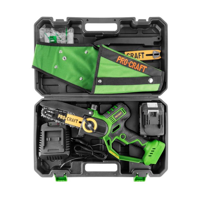 Aku-oksasaag Procraft PKA32Li, 20V, 4Ah, kohver