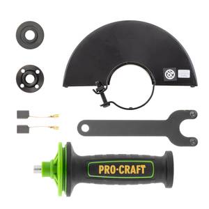 Angle Grinder Procraft PW2400ES, 1350W, 125mm (Variable Speed)
