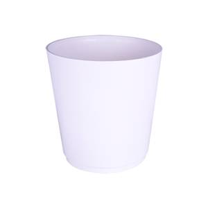 Lillepott Geometric Earth 20, valge *