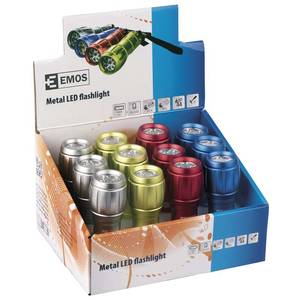 LED taskulamp 50lm 3x AAA läikiv 35 x 99mm *