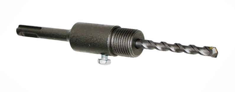 Juhtpuuriga SDS-adapter, 100 mm *