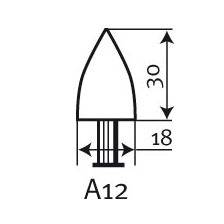 Lihvots A12 k46 18x30x6mm 0-X4684