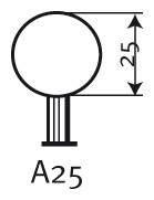 Lihvots A25 k36 0x25x6mm 0-X4412 *