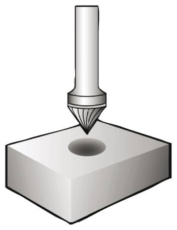otsfrees K 12x6x6 kooniline 90`DC 0-Z5061 *