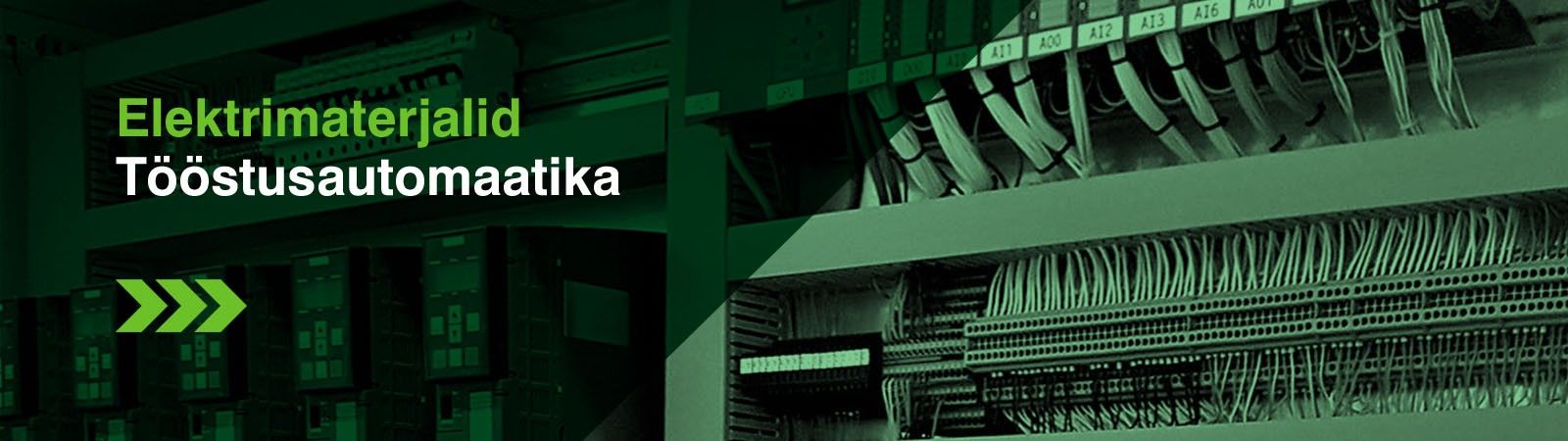 finetrek banner, elektrimaterjalid, tööstusautomaatika