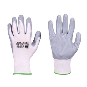 Gloves Nitrile, MOST N100, Gray