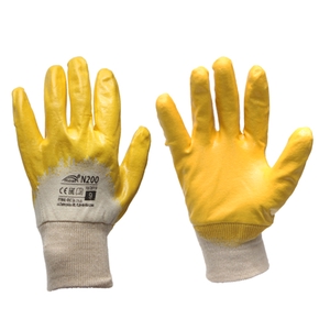 Gloves Nitrile, MOST N200, Kollane