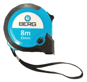 Retractable measuring tape 8m BERG