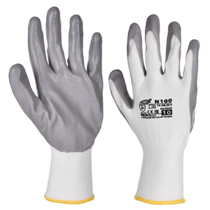 Перчатки Nitrile, MOST N100, Серый