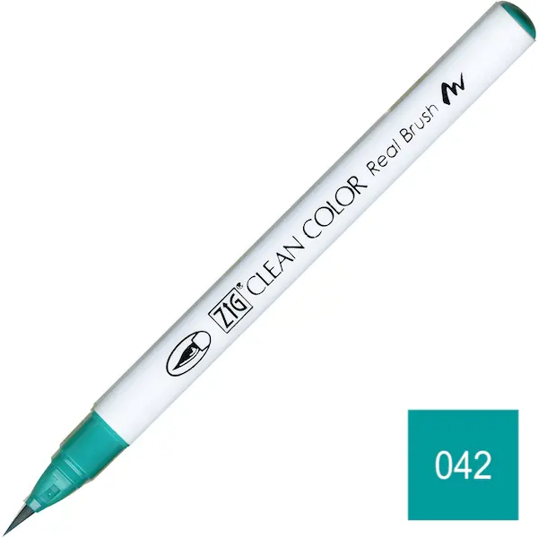 Tindipintsel CLEAN COLOR Real Brush - Turquoise Green