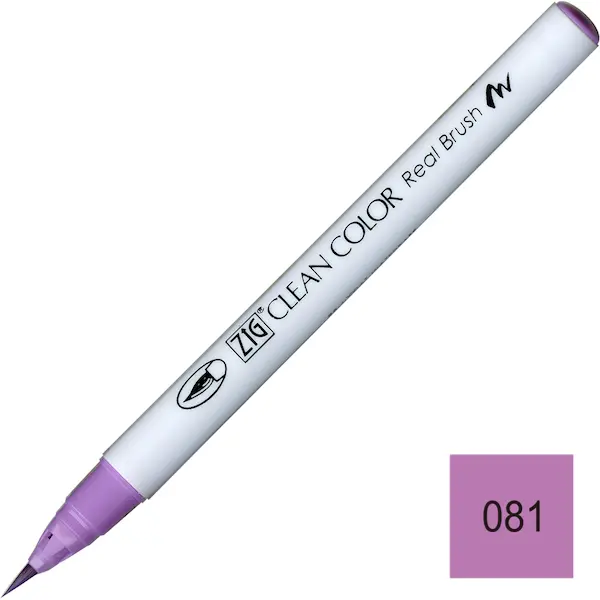 Tindipintsel CLEAN COLOR Real Brush - Light Violet