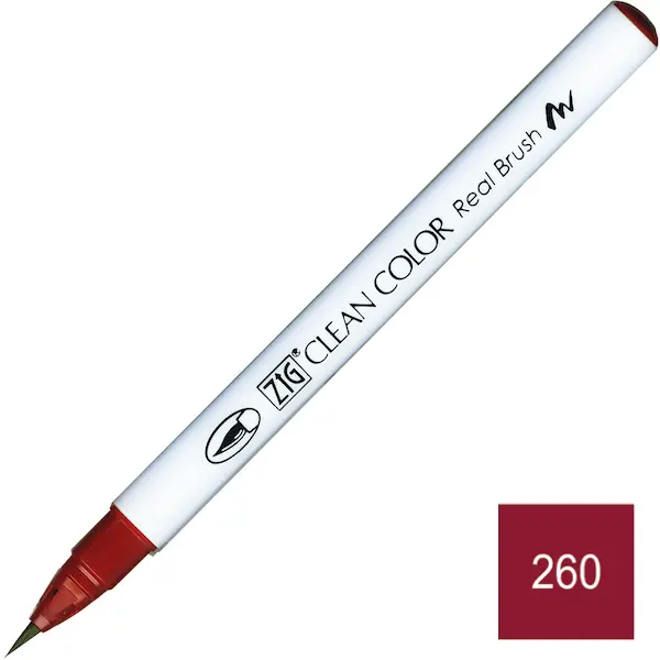 Tindipintsel CLEAN COLOR Real Brush - Deep Red