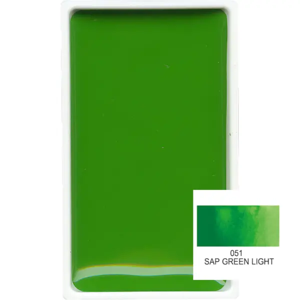 Akvarellvärv GANSAI TAMBI 29 x 48 x 10 mm - Sap Green Light