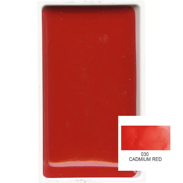 Akvarellvärv GANSAI TAMBI 29 x 48 x 10 mm - Cadmium Red