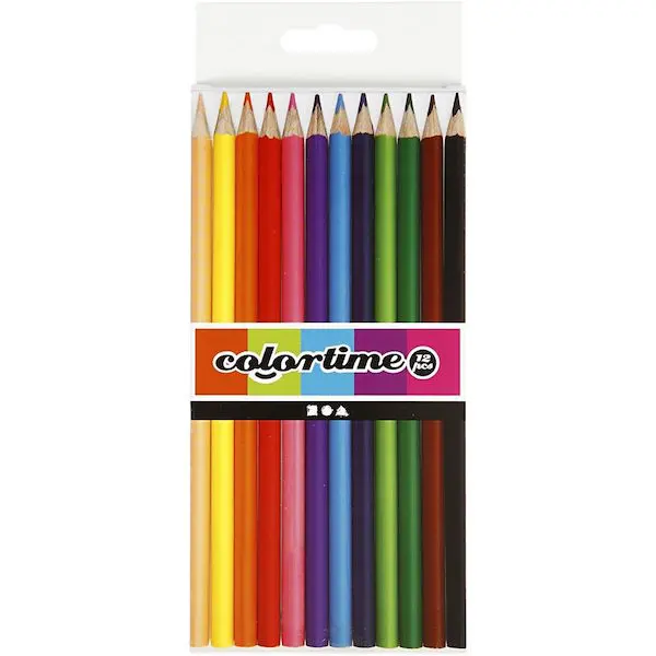 Värvipliiatsid COLORTIME 12 tk