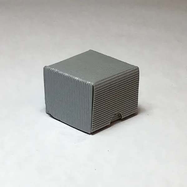 Kinkekarp 5 x 5 x 4 cm - Hõbedane DLP