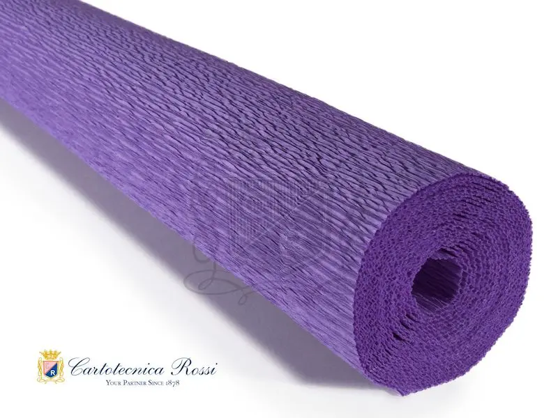 Krepp-paber CLASSIC 180g (144 g/m²) 50 x 250 cm - Violet