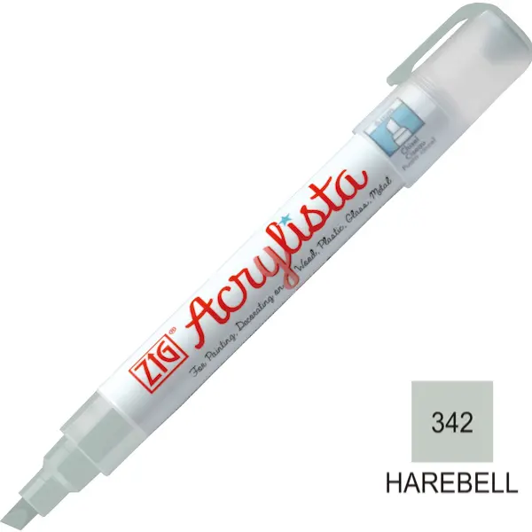 Akrüülmarker ACRYLISTA Chisel 6 mm - Harebell