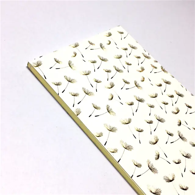 Notepad ROSSI 1931 120 gsm 15 x 21 cm 50 white sheets - Dandelion