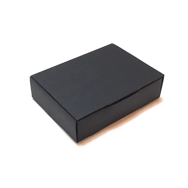 Flat box ZELLULOOS 8 x 11 x 3 cm - Black