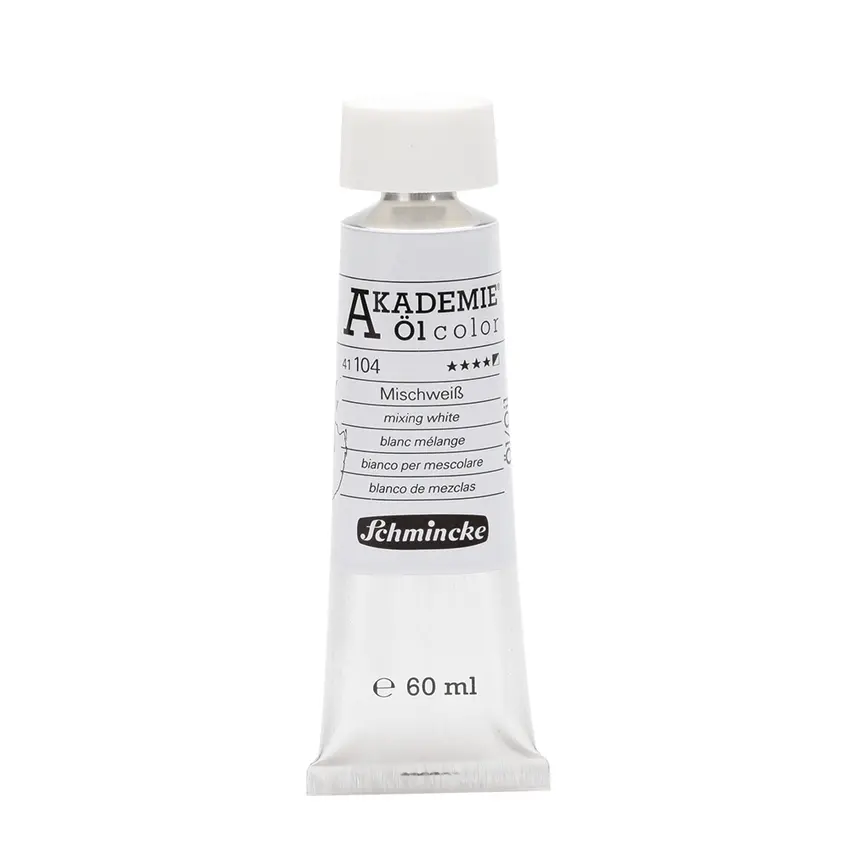 Õlivärv AKADEMIE 60 ml - Mixing white