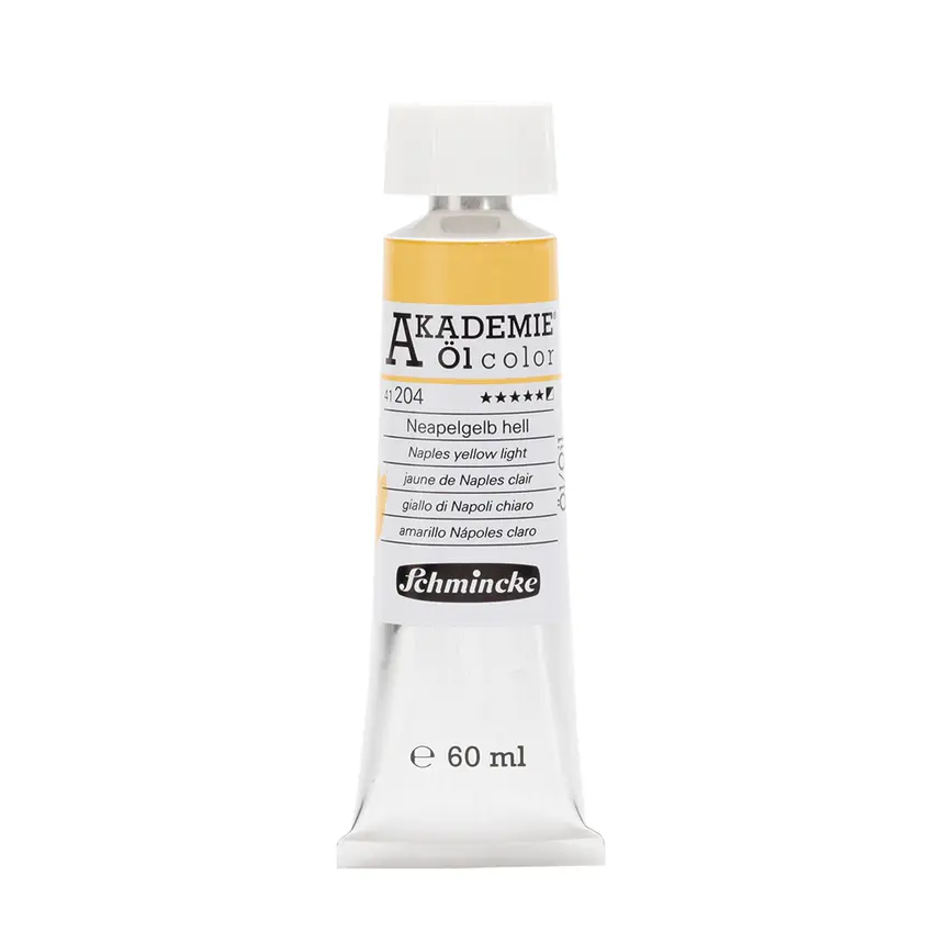 Õlivärv AKADEMIE 60 ml - Naples yellow light