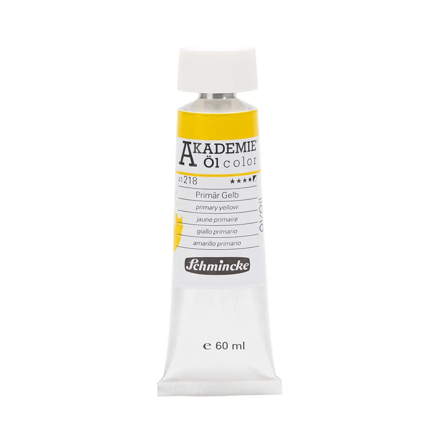 Õlivärv AKADEMIE 60 ml - Primary yellow