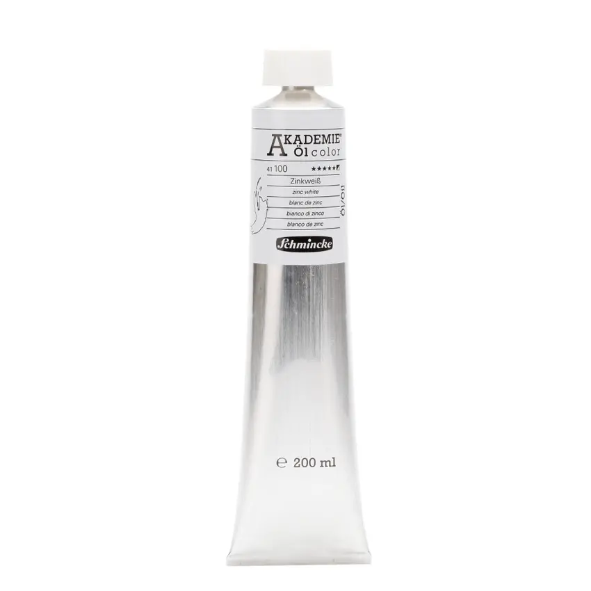 Õlivärv AKADEMIE 200 ml - Zinc white