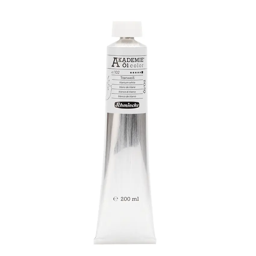 Õlivärv AKADEMIE 200 ml - Titanum white