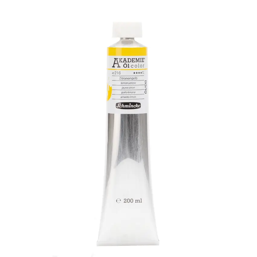 Õlivärv AKADEMIE 200 ml - Lemon yellow