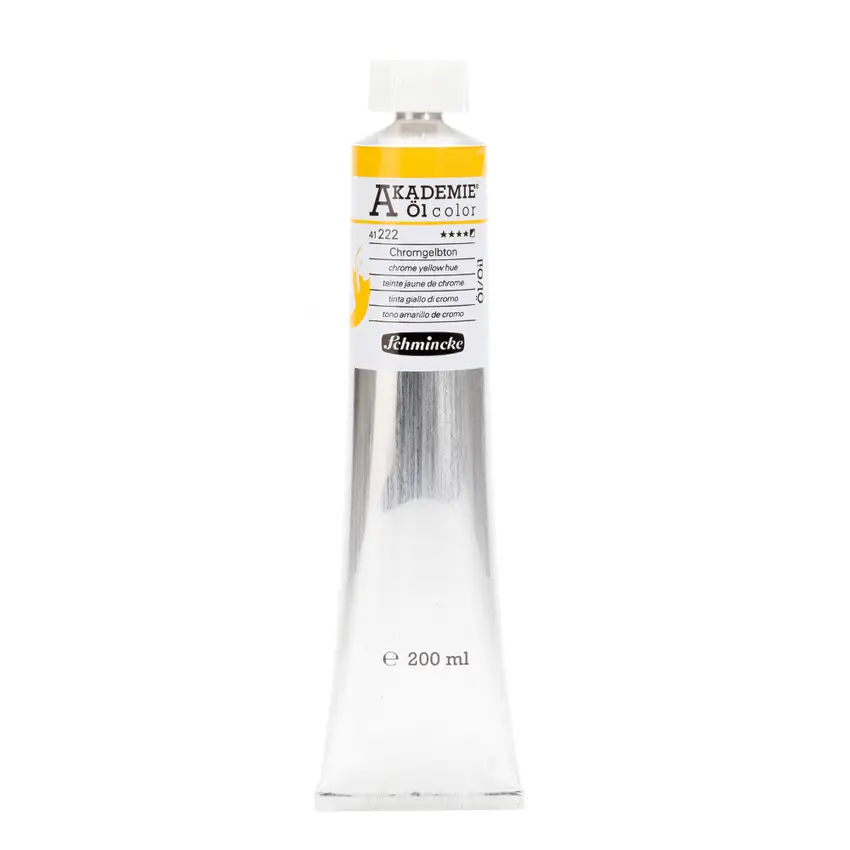 Õlivärv AKADEMIE 200 ml - Chrome yellow hue