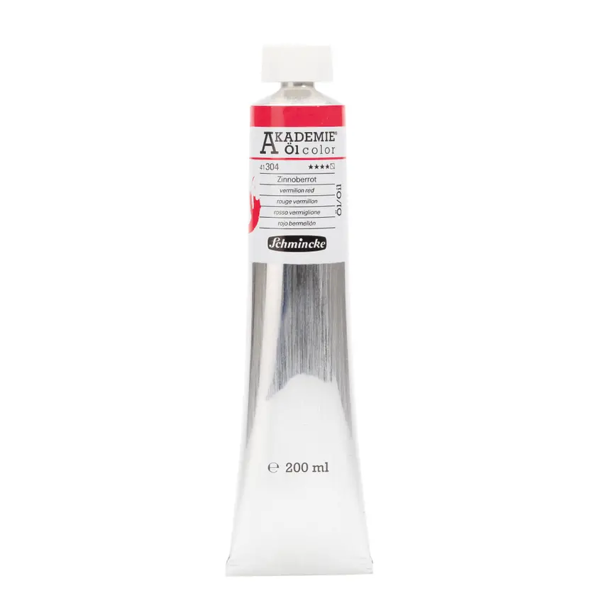 Õlivärv AKADEMIE 200 ml - Vermillion red