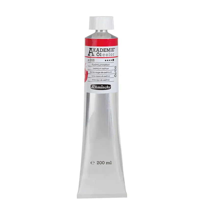 Õlivärv AKADEMIE 200 ml - Cadmium red hue