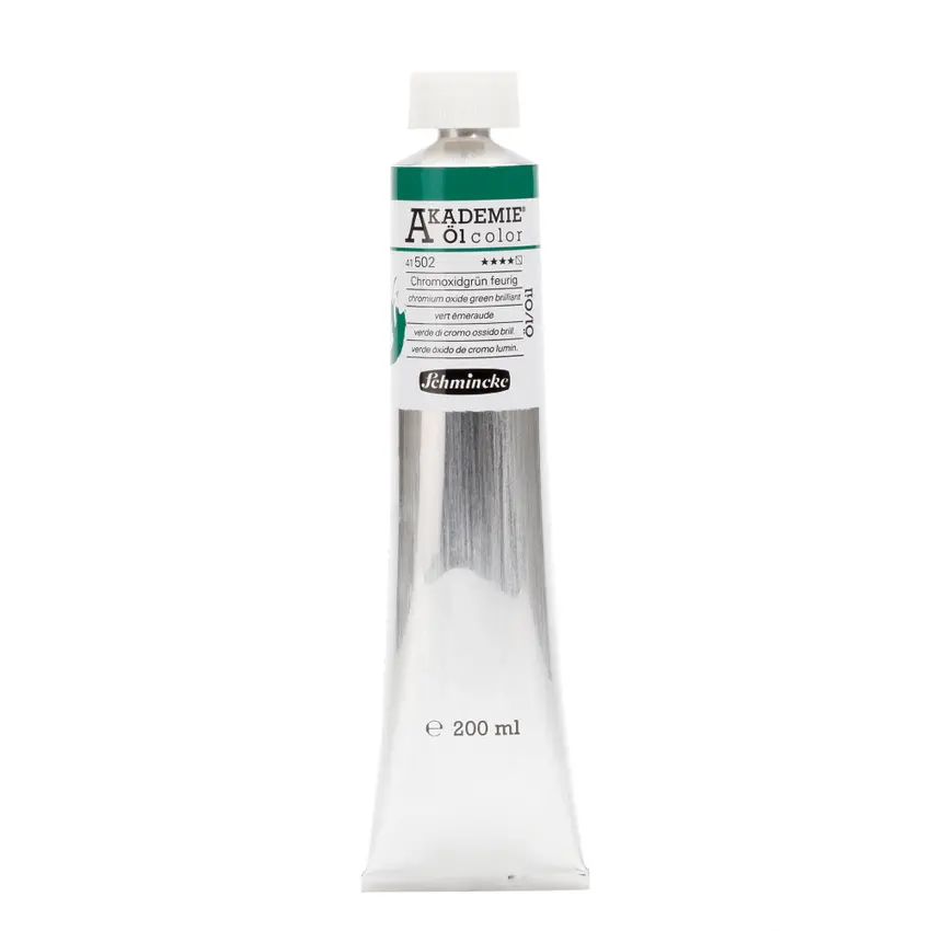 Õlivärv AKADEMIE 200 ml - Chromium oxide green brilliant