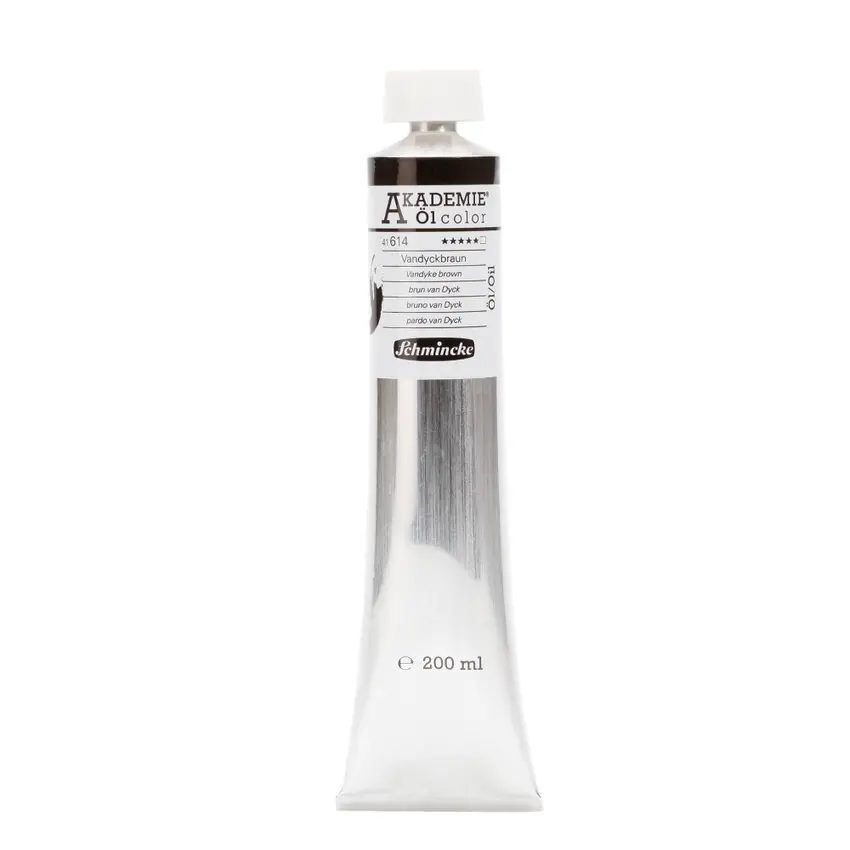 Oil colour AKADEMIE 200 ml - Vandyke brown