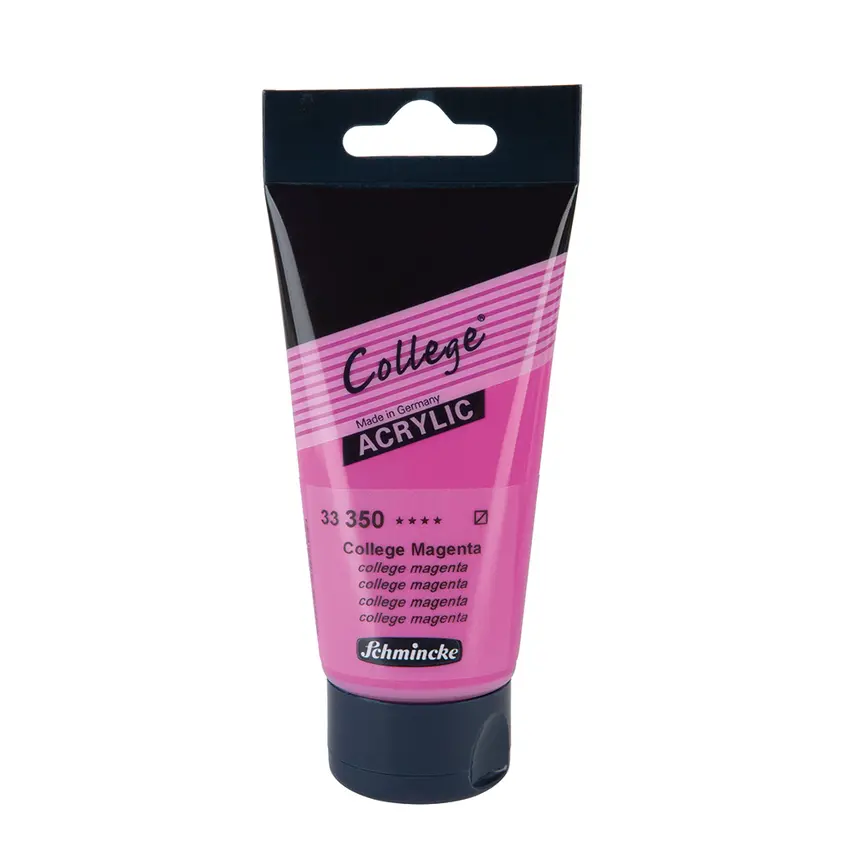 Akrüülvärv COLLEGE 75 ml - College magenta