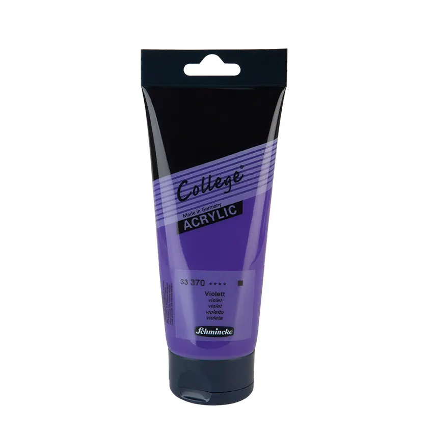 Akrüülvärv COLLEGE 200 ml - Violet